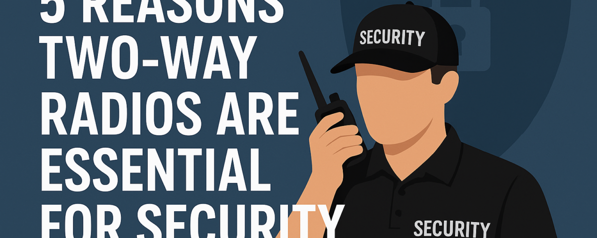 5 Reasons Two-Way Radios Are Essential for Security Teams