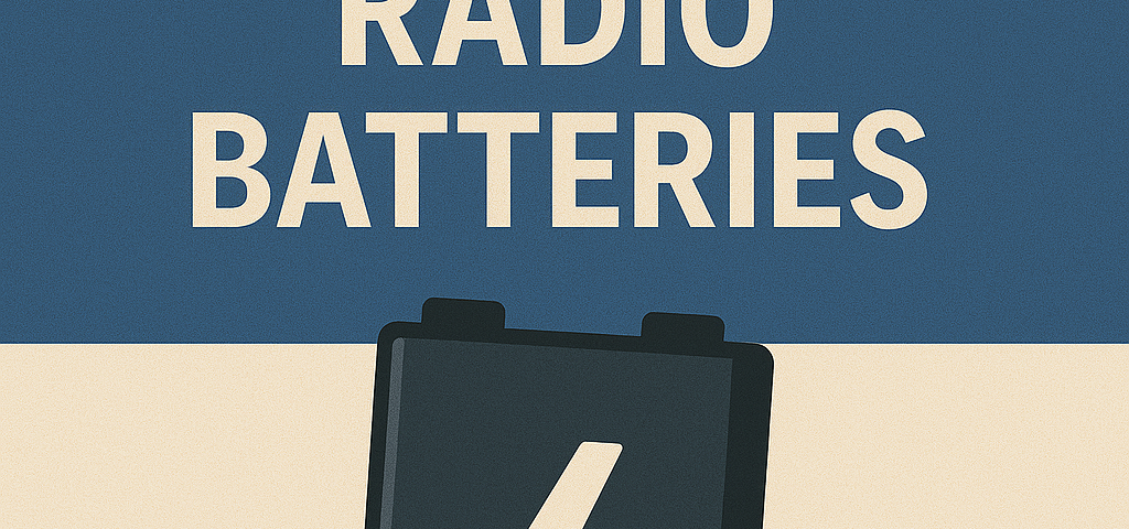 The Essential Guide to Two-Way Radio Batteries