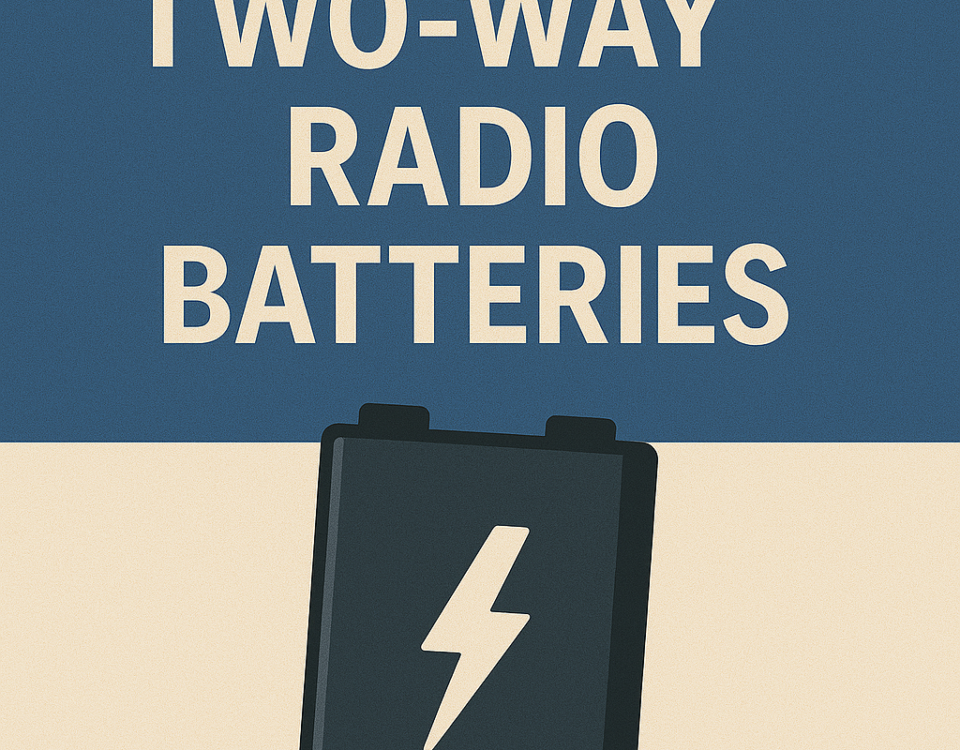 The Essential Guide to Two-Way Radio Batteries